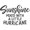 Sunshine Mixed With a Little Hurricane