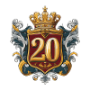 20 Zahl Wappen