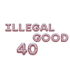 Illegal appearance with 40 neon