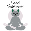 Meditating Cat – Calm Zen Kitty Design