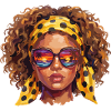 Woman with sunglasses