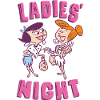 The Flintstones Betty And Wilma Ladies’ Night