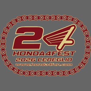 24° Honda4Fest Official Merchandising