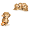 Baby Monkey Punch - Viral Sad Monkey