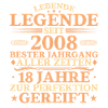 Millésime 2008 Né 18 ans