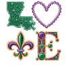 Maglietta Mardi Gras Louisiana – Carnival Love
