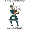 The bagpipes: Who sets the tone?