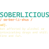 Soberlicious Definition Funny Sober Recovery AA