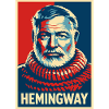Hemingway Pop Art Portrait