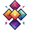 Rainbow Diamond Kaleido