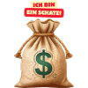 Ich bin ein Schatz Geldsack