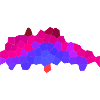 Berry Neon Horizon