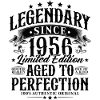 1956 Født Legendarisk Vintage Fødselsdagsgave