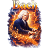 Bach Feuerklang am Klavier