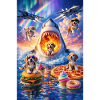 Chiots, requins et friandises