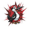 Kookaburra Cartoon Redburst