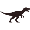 Dino Silhouette Abenteurer