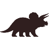 Triceratops silhouette