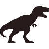 Dino Silhouette T-Rex