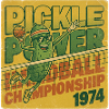 Pickle Power Handball Championship 1974 Retro