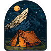 Mountain Night Tent Camp