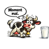 Moment Cow Funny Saying Gift