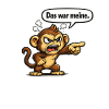 Monkey Humor Funny Saying Gift