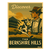 Discover the Berkshire Hills Retro Poster