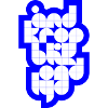 Poetry Words - Blue and White
