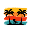 Japan Backpacking Sunset Travel Design