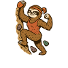 Stærk er en sindstilstand – Boulder Sloth Woman