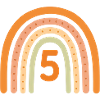 5th Birthday Rainbow