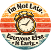 Punctuality Alarm Clock Retro