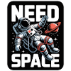 Need Space: Astronauten-Motiv