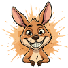 Happy Kangaroo Splash