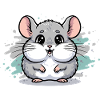 Cuddly Hamster Cartoon