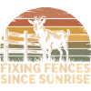 Fence repair since sunrise | Farm life