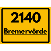ANCIEN CODE POSTAL RETRO 2140 BREMERVÖRDE