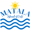 Matala Crete Waves Sun Logo