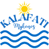 Kalafati Mykonos Sun Waves Logo