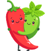 Cuddly Chilli Mint Friends