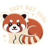 Câlin Panda Rouge MIGNON MAIS COOL