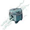 Piston Flame