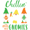 Chillin’ With My Gnomies Easter Design