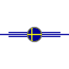 Icône du drapeau suédois