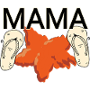 Maman sur la plage