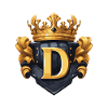 D Letter Name Crown