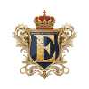 E Buchstabe Name Krone