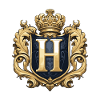 H Buchstabe Name Krone