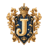 J Letter Name Crown